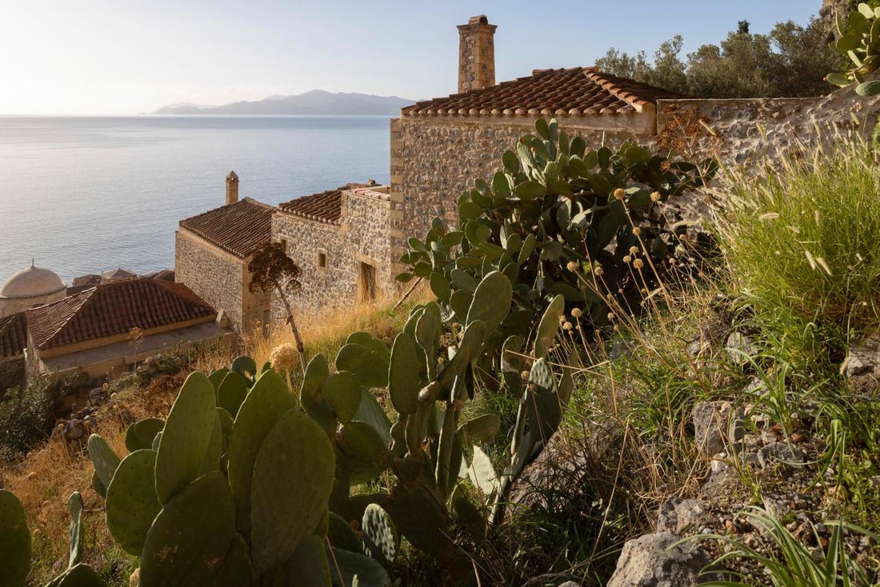 Victoria'S House In Monemvasia Castle Villa ภายนอก รูปภาพ