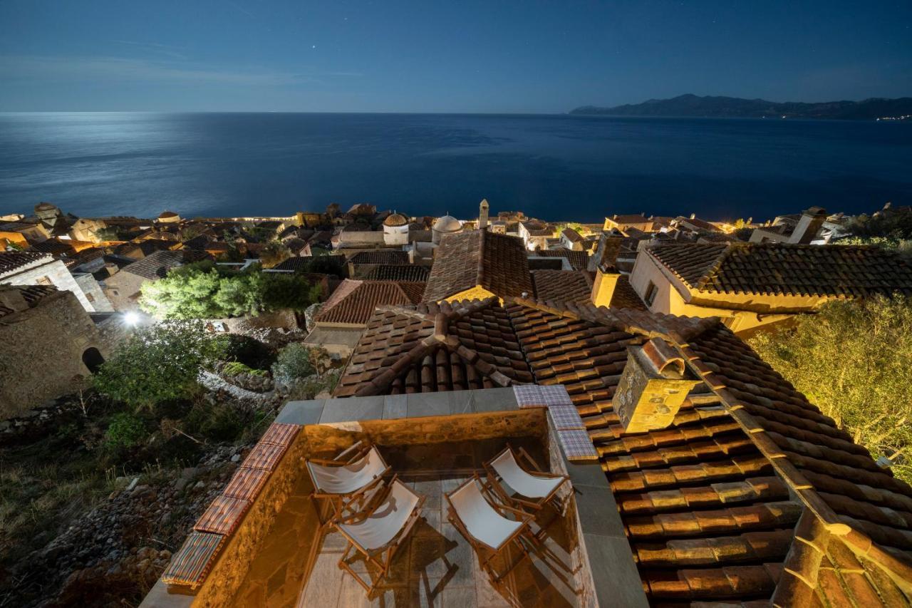 Victoria'S House In Monemvasia Castle Villa ภายนอก รูปภาพ