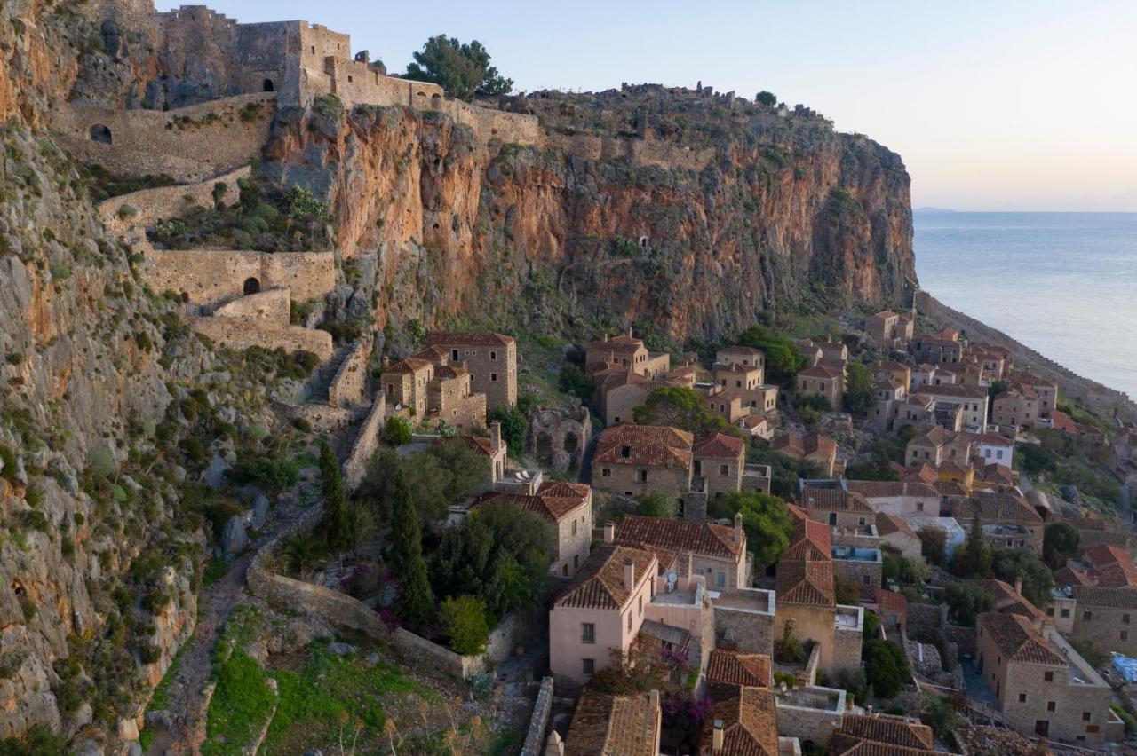 Victoria'S House In Monemvasia Castle Villa ภายนอก รูปภาพ